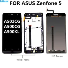 FOR ASUS Zenfone 5 LCD A501CG A500CG A500KL Touch screen+LCD display integrated components Digitizer Assembly