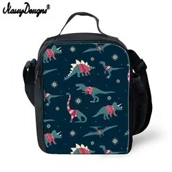 Noisydesigns высокое качество сумки для обедов для женщин мужчин Пикник Термосумка для еды сумка чехол милый динозавр узор Прямая доставка