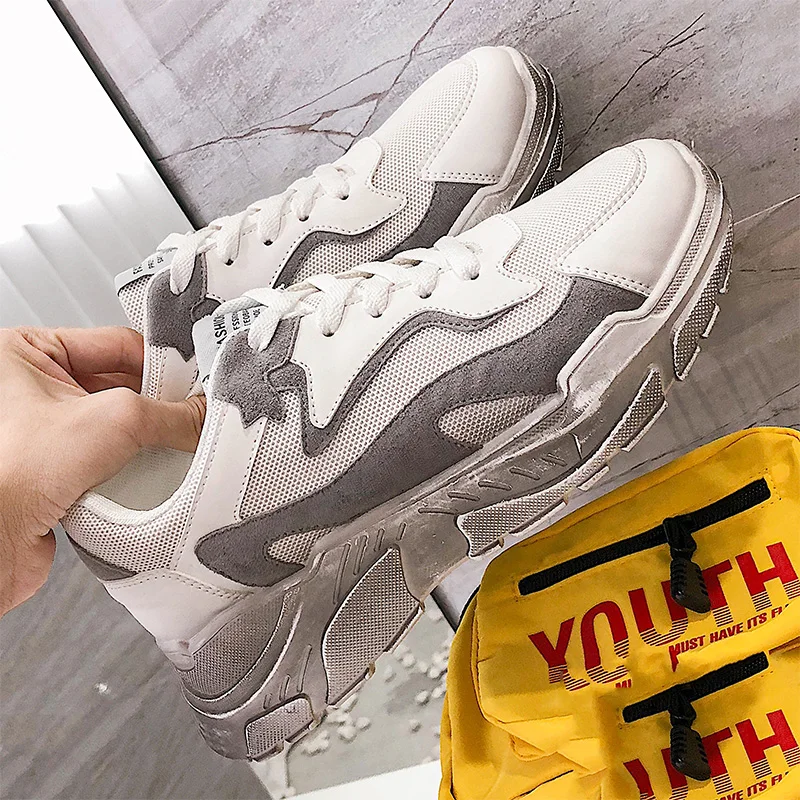 Men's shoes Chunky sneakers men casual shoes platform shoes men sneakers breathable shoes for men shoes for adults K4-15 Men's shoes Chunky sneakers men casual shoes platform shoes men sneakers breathable shoes for men shoes for adults K4-15