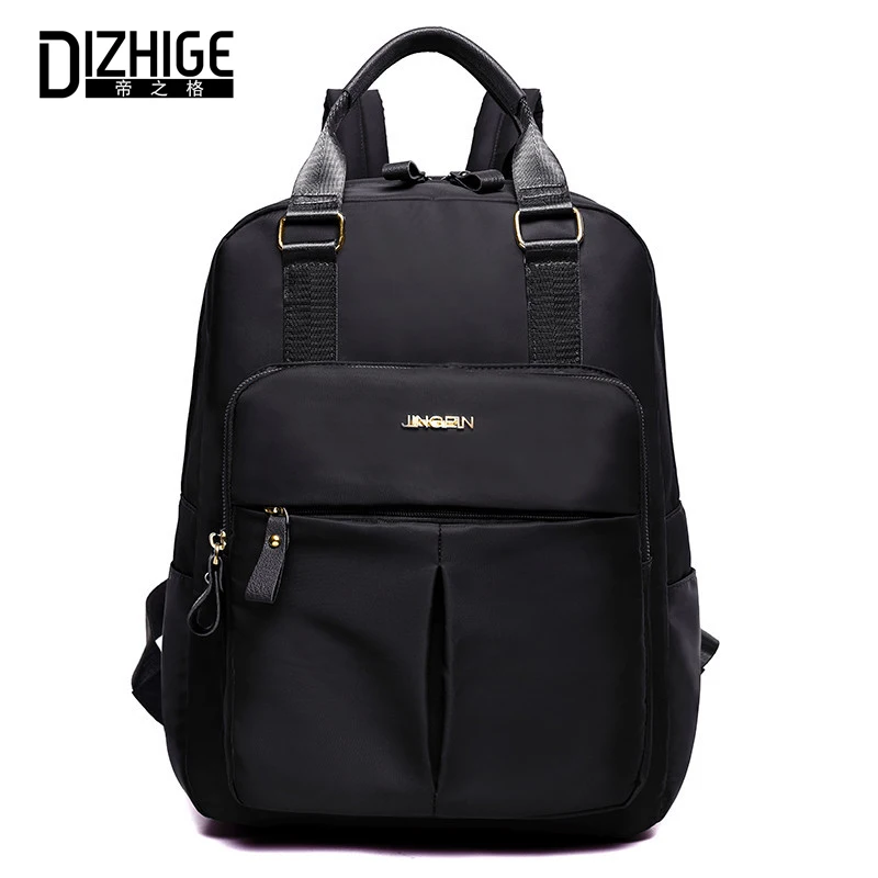 

DIZHIGE Brand Fashion Large Capacity Waterproof Oxford Women Backpack Solid High Quality Travel Bag Casual Female School Bag New