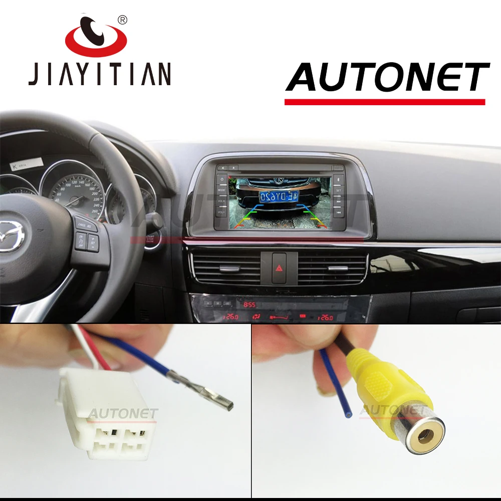 Соединительный кабель JIAYITIAN для Mazda CX 5 CX5 RAC Кабель адаптер камеры заднего
