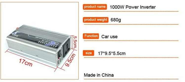 1000W power inverter 1