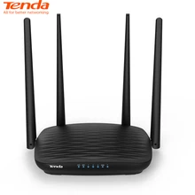 Tenda AC5 AC1200M Беспроводной Wi-Fi маршрутизатор с 2,4 ГГц/5,0 ГГц с высоким коэффициентом усиления антенны дома охват Dual Band Wi-Fi ретранслятор, easy Setup