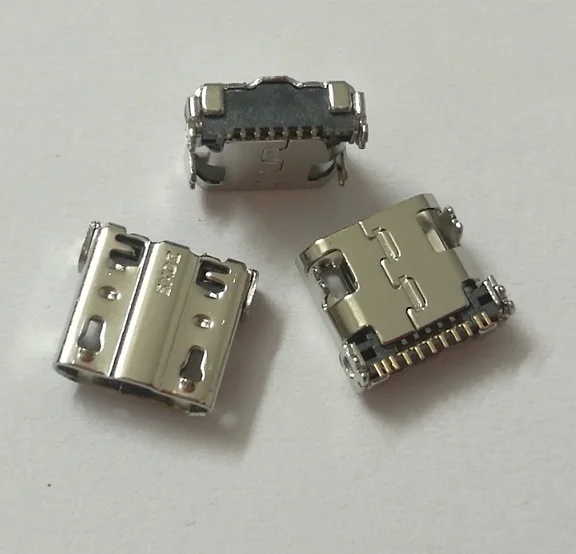 

50PCS/LOT for Samsung Note2 N7100 N7102 N7108 I9500 N719 S4 I9505 charging port USB jack charger connector plug socket