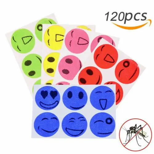 

6PCS New Moski Patch Mosquito Bugs Repellent Natural Non Toxic Pure Patch Stickers