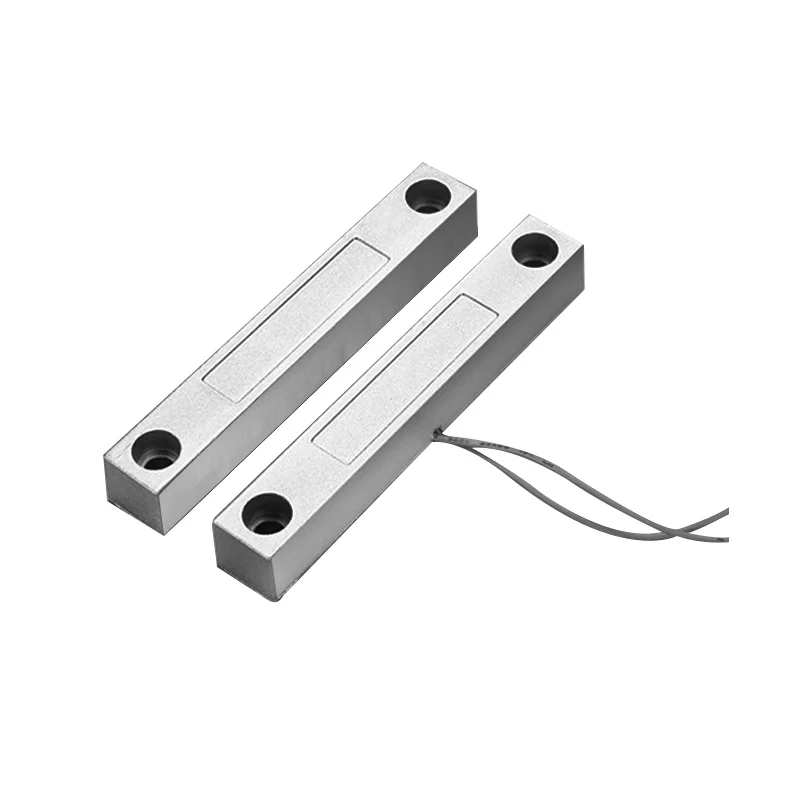 NC Waterproof Aluminum Alloy Wired Door Window Sensor Magnetic Switch for Alarm Home System | Безопасность и защита