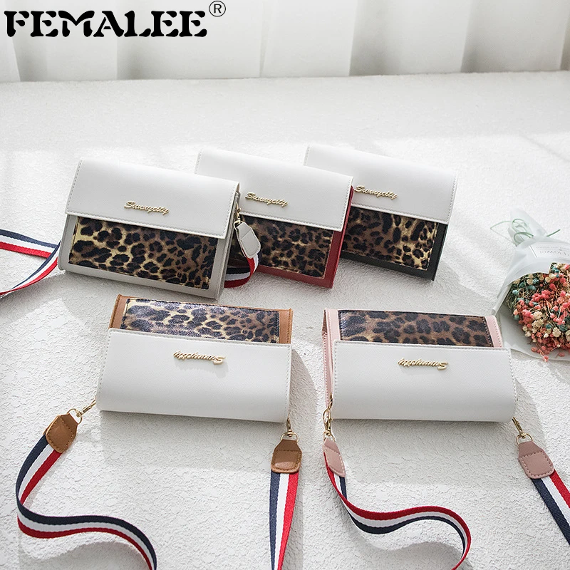 

Fashion Small Crossbody Bags for Women 2019 Mini Striped Shoulder Strap Messenger Bag Girls Leopard Bolsas Ladies Phone Purse