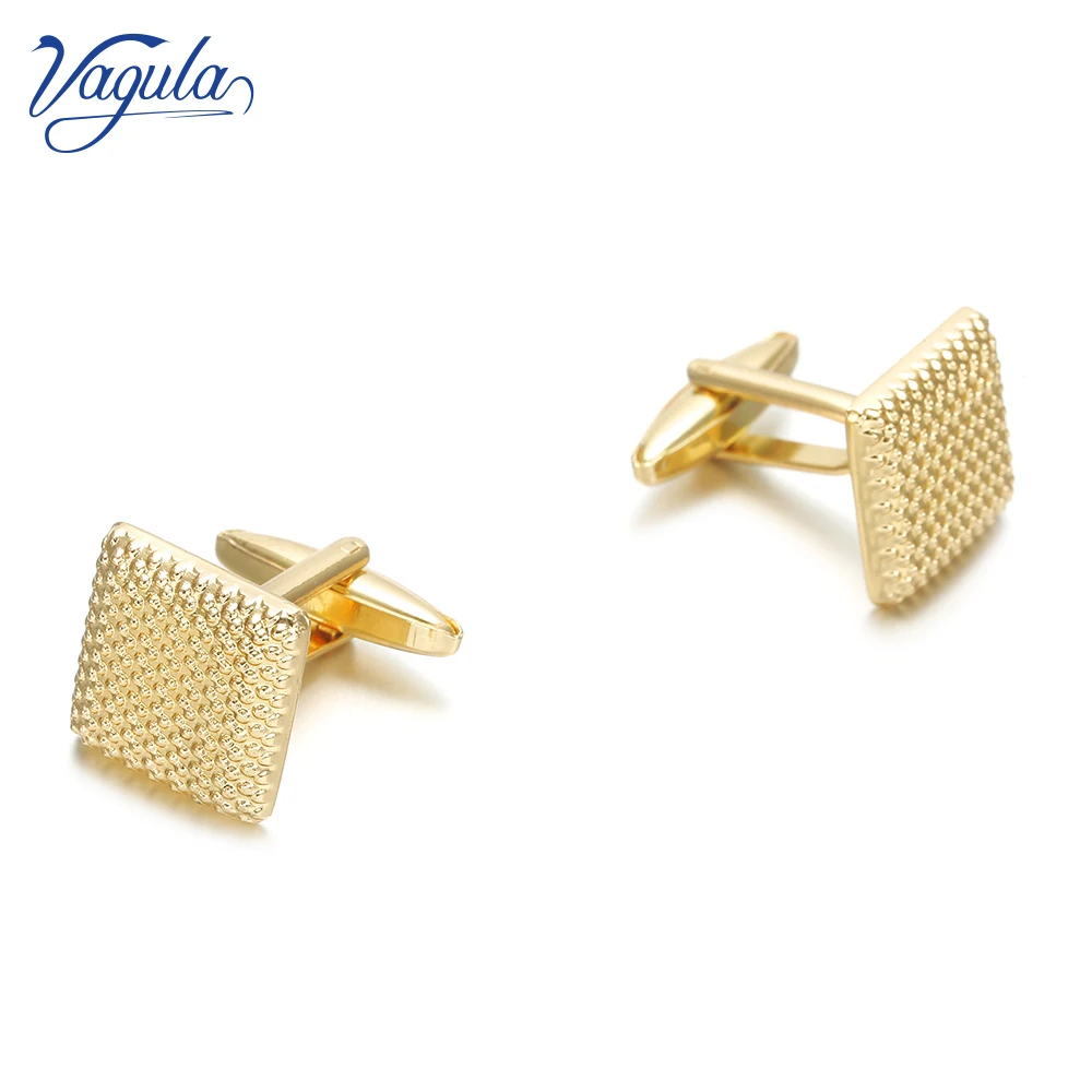 

VAGULA New Cufflinks Bonito Gemelos Classical Luxury gift Party Wedding Suit Shirt Gold-plating Cuff links 807