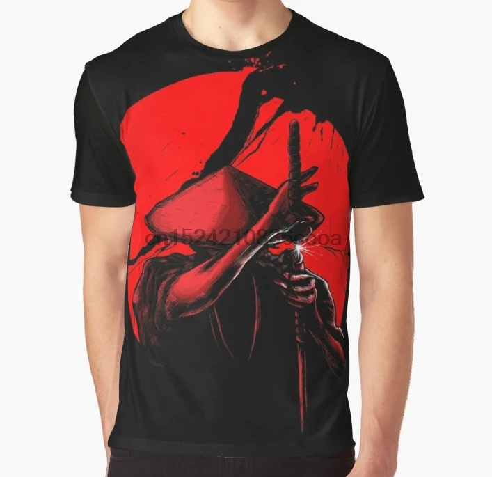 

All Over Print Women T Shirt Men Funny tshirt Samurai Slice Graphic Women T-Shirt (2)