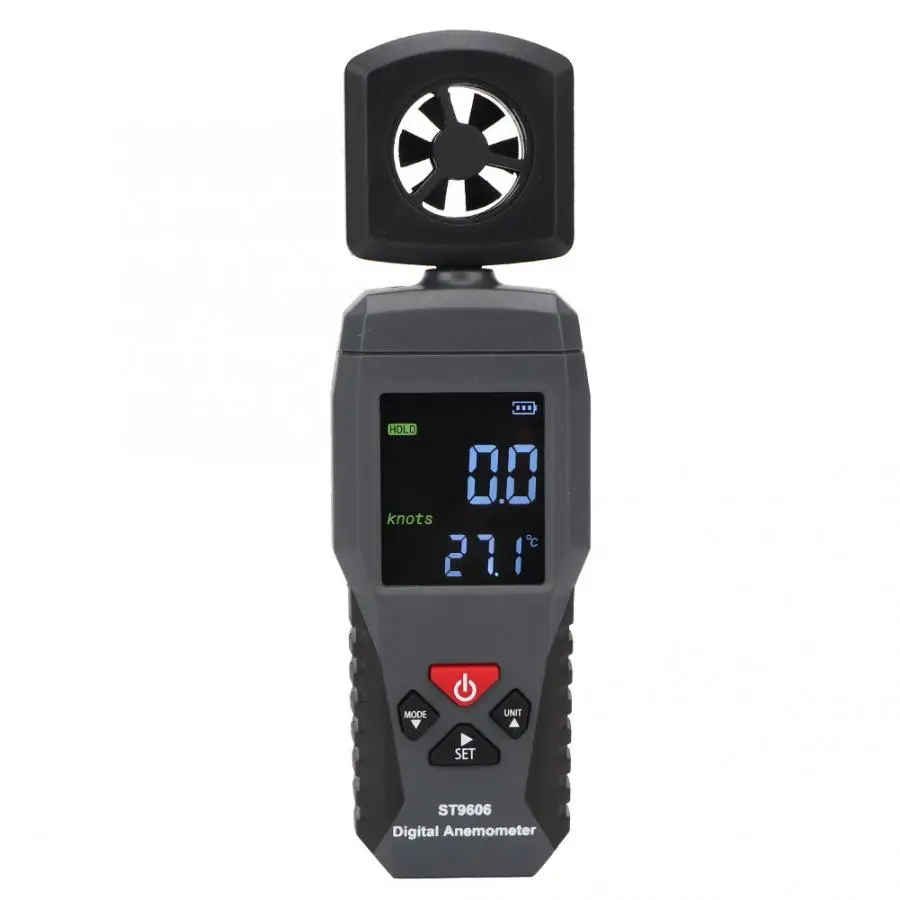 

SMART SENSOR Wind Gauge ST9606 Portable Hand-held Anemometer Wind Speed Meter Wind Speed Measuring Instrument