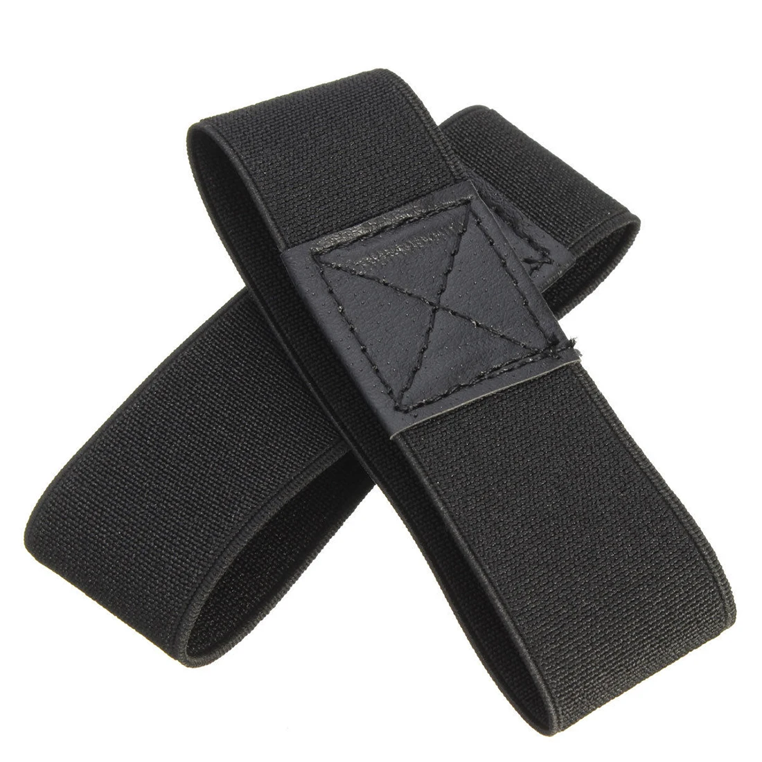 AIMA Black Elastic Shoe Strap Band For Banquet Loose High Heeled Shoes