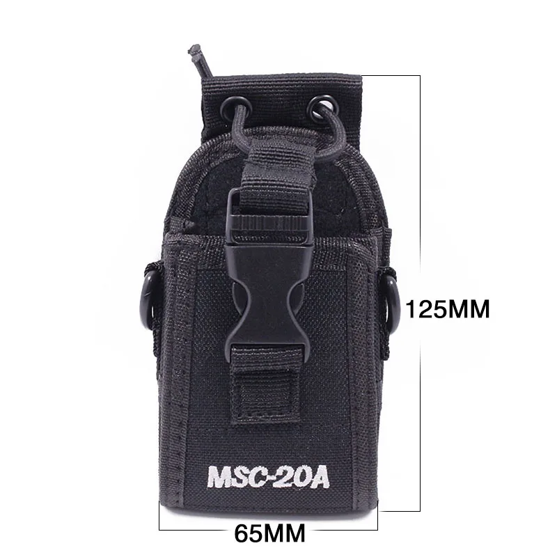 MSC 20A иди и болтай Walkie Talkie чехол держатель Чехол сумка для BaoFeng BF 888S UV 5R 82 S TYT Wouuxn