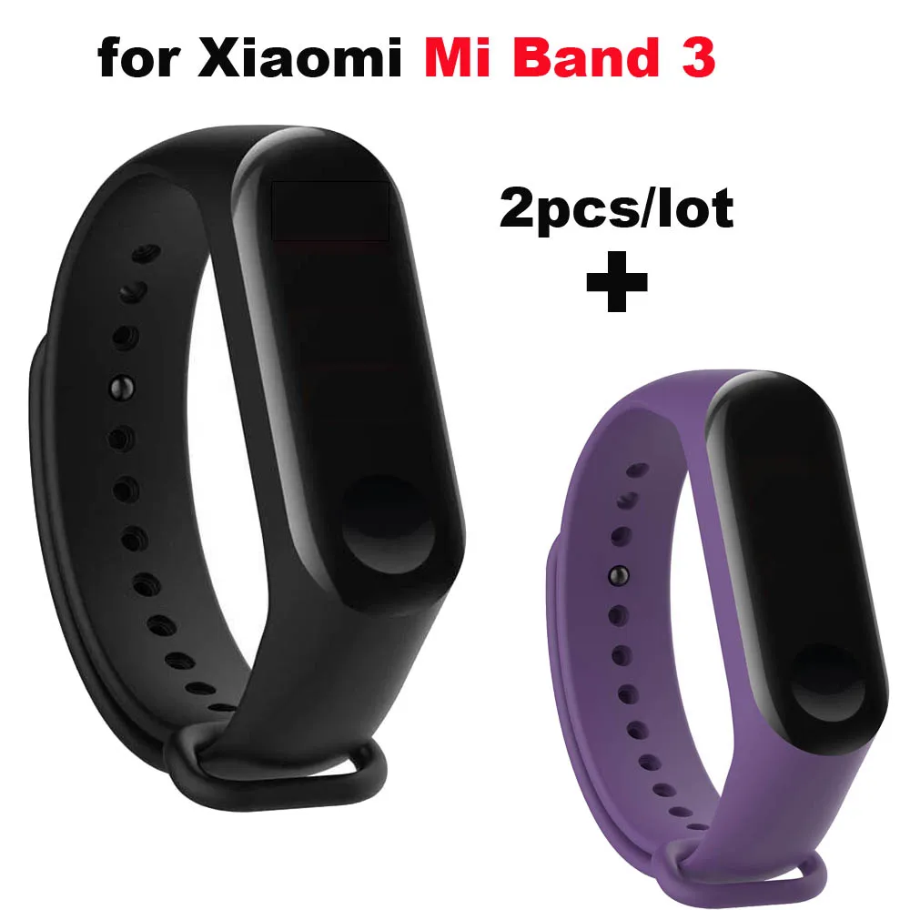 

Xiao Mi Band 3 Strap MiBand 3 Pulsera Correa Miband3 Silicone Bracelet for Original Xiaomi Mi Band 3 Smart Wrist Accessories