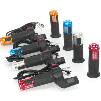 

EVFITTING 12V-84V Electric Bicycle Thtottle with 3 speed and battery indicator G102