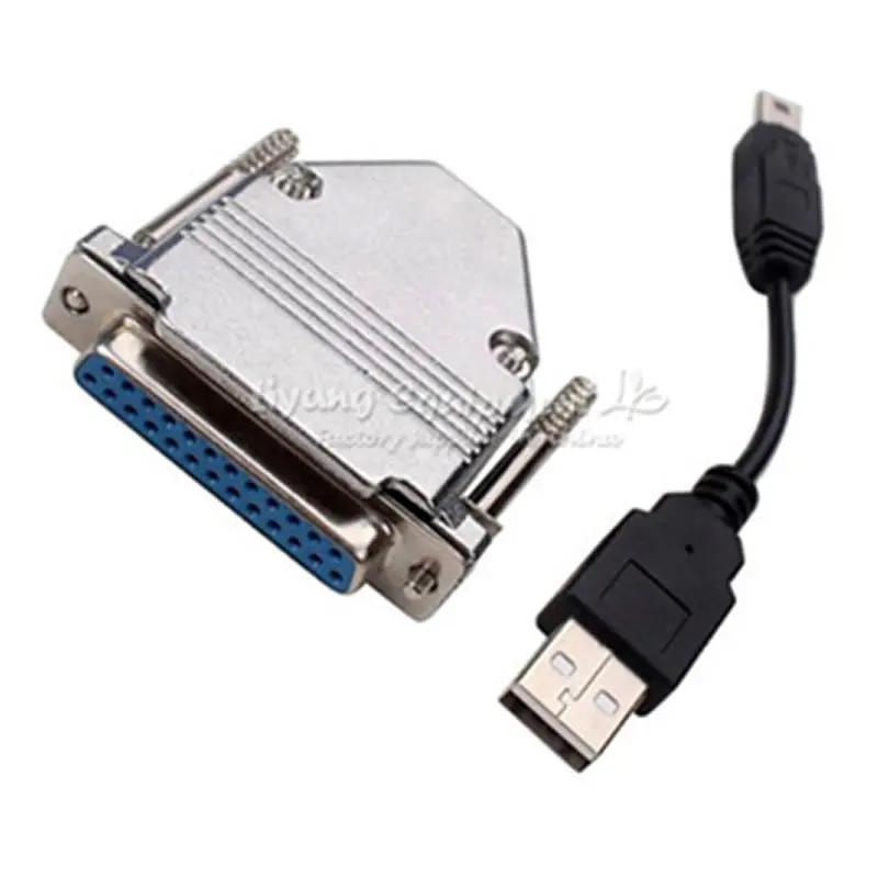 

USB to Parallel Adapter USB CNC Router Controller For MACH3 LY-USB100 UC100