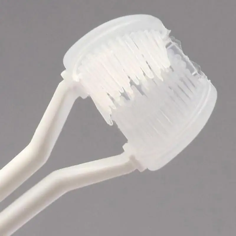 3-сторонняя ультрадисперсных мягкой щетиной дети Зубная щётка 15,2 см Детская щетка для очистки здоровья ребенка при прорезывании зубов для 4 цвета