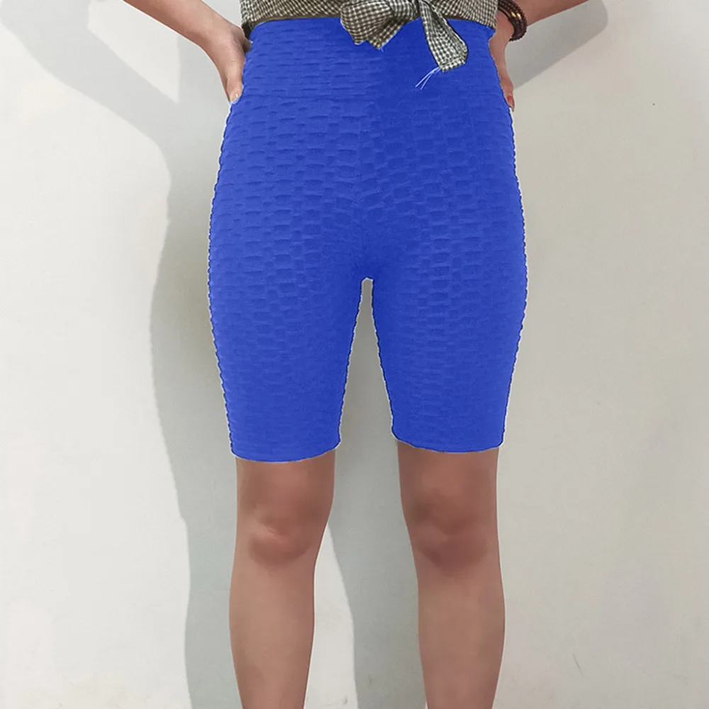 2019 Women's breathable tight-fitting sports shorts ladies sexy sweat-absorbent hip-fighting yoga gym running shorts 40J21 (7)
