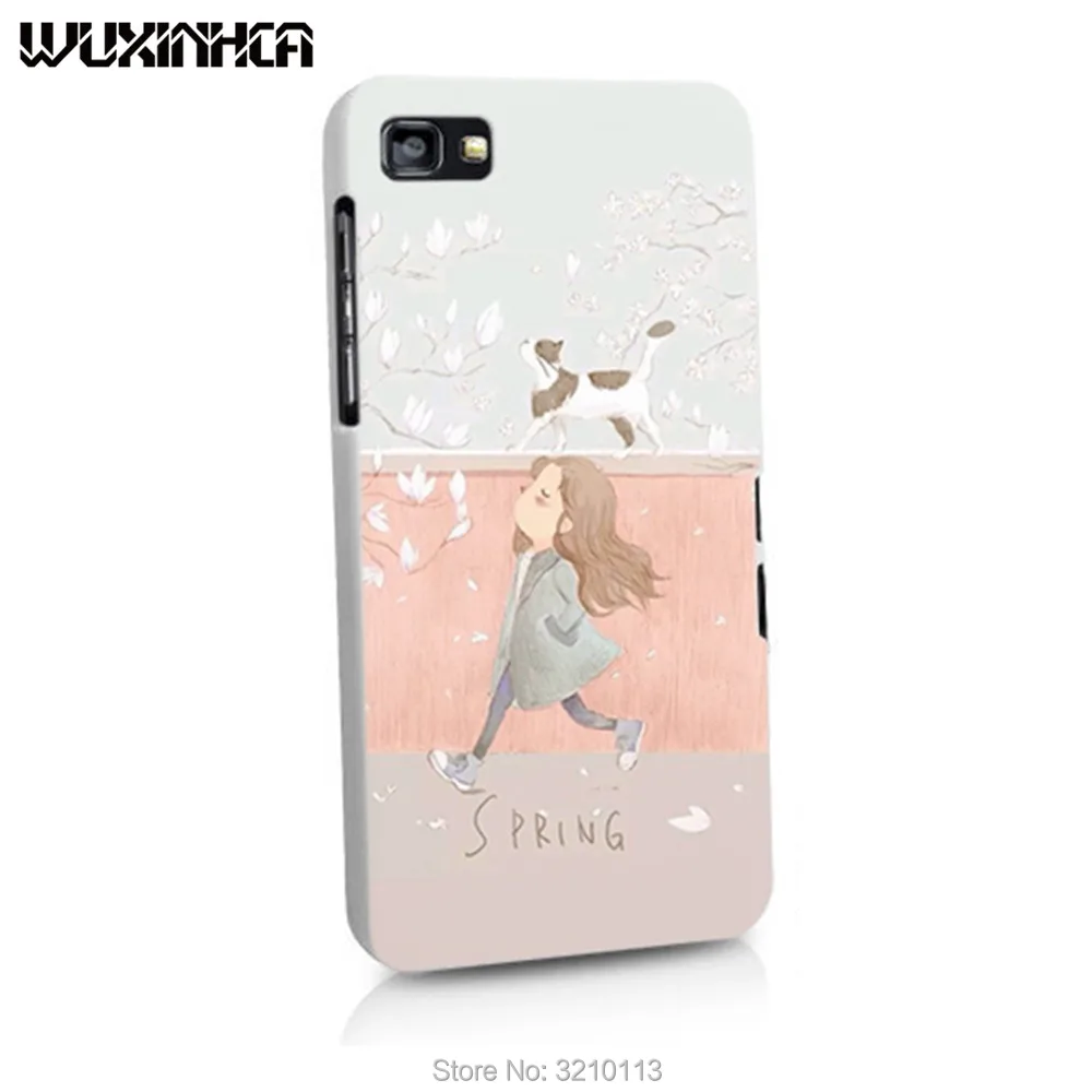 

WUXINHCA High Quality Hard Plastic Case Cover For Blackberry Z10 Z30 A10 Q5 Q10 Q20 Spring Patterns phone case