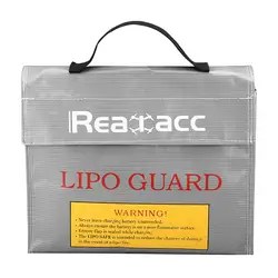 Realacc lipo Батарея Портативный взрывозащищенные Детская безопасность сумка LiPo Батарея защиты гвардии сумка 240x180x65 мм с ручкой