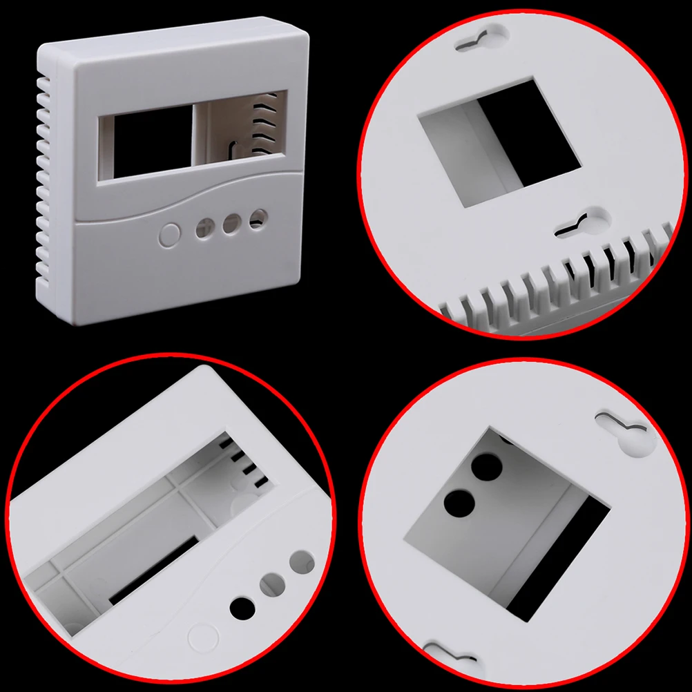 1 шт. белый 8 6x8 6x2 6 см 86 пластиковый чехол для корпуса DIY LCD1602 Измеритель Тестер с