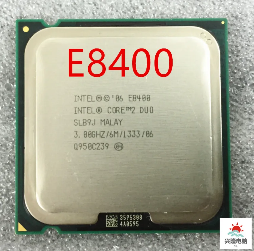 Cpu Core 2 Duo E8400 e8400 Intel Processor Dual Core 3.0Ghz 6M 1333MHz