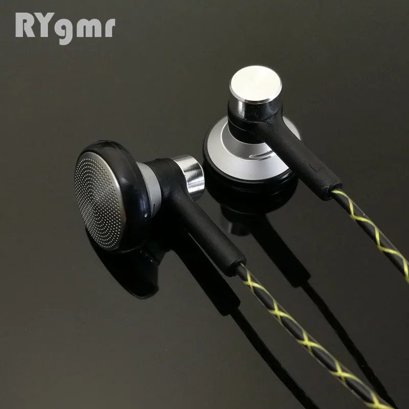 Оригинальные наушники вкладыши RY04 металлические Hi Fi 15 мм с качественным звуком