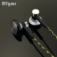 RY04 original in-ear Earphone metal 15mm music quality sound HIFI Earphone (IE800 style cable) 3.5mm stereo earbud headphones