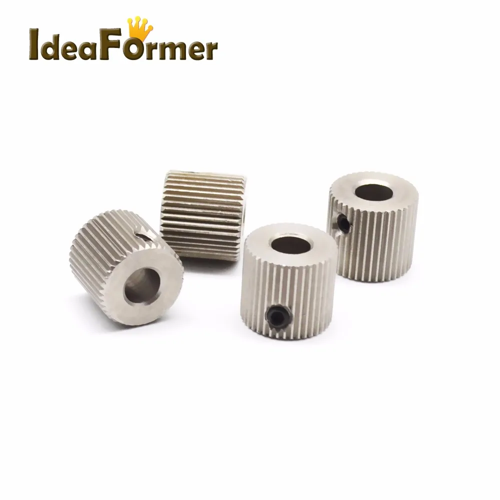 

3D printer Makerbot MK7 MK8 Extruder feeder Driver wheel roller gear 40Teeth 5mm 11mm*12mm