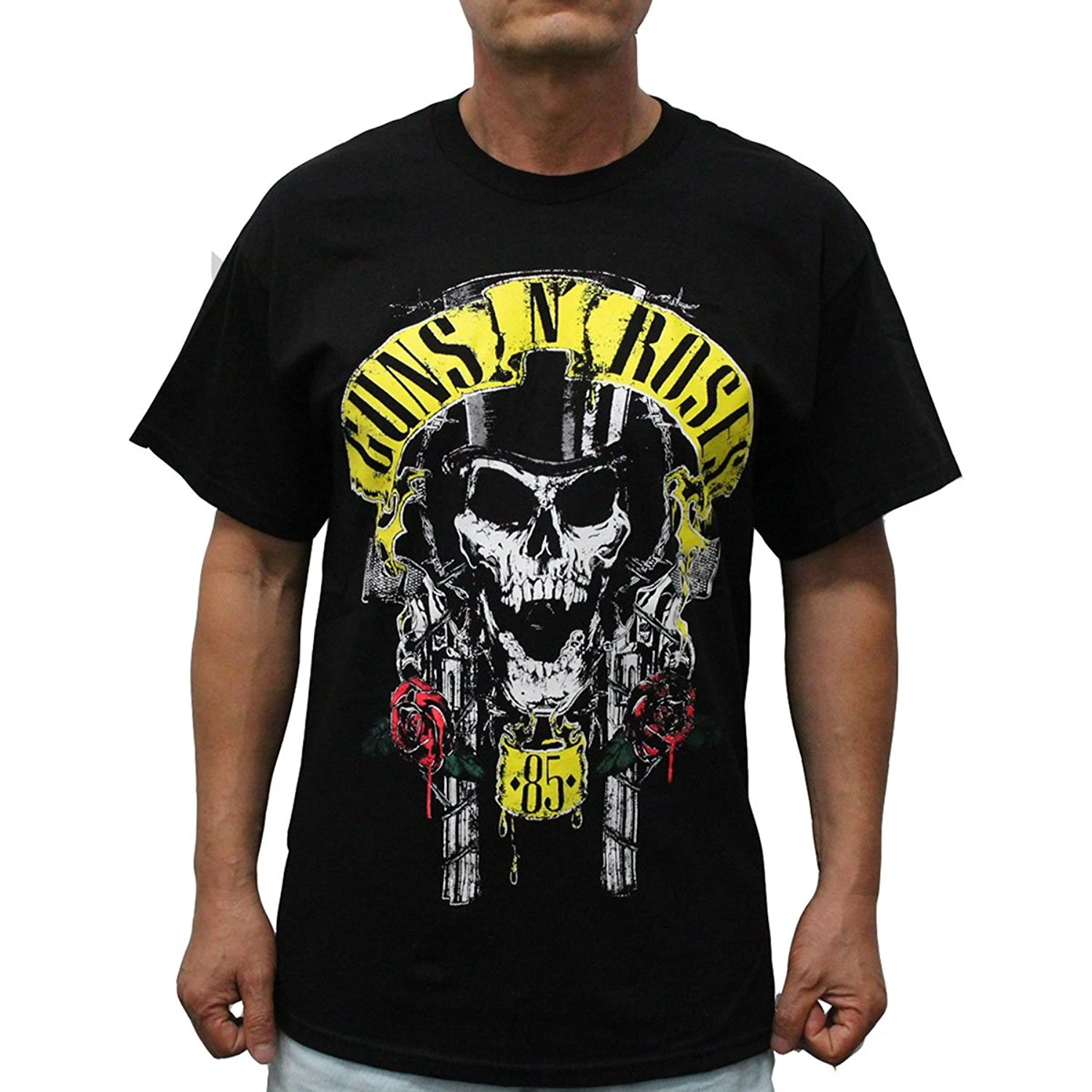 2017 Hombres Del Verano Marca Clothing O Cuello Vestido De Guns N Roses Reunion De La Gira De 85 Hombres Camiseta Summer Men Guns N Rosesmen Summer Aliexpress