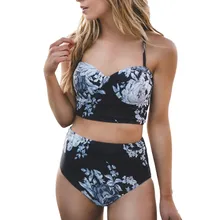 OSTRICH, новинка, высокое качество, удобное нижнее белье, пижама, Женский комплект с принтом, Женский пуш-ап, высокий, толстый, пляжный комплект