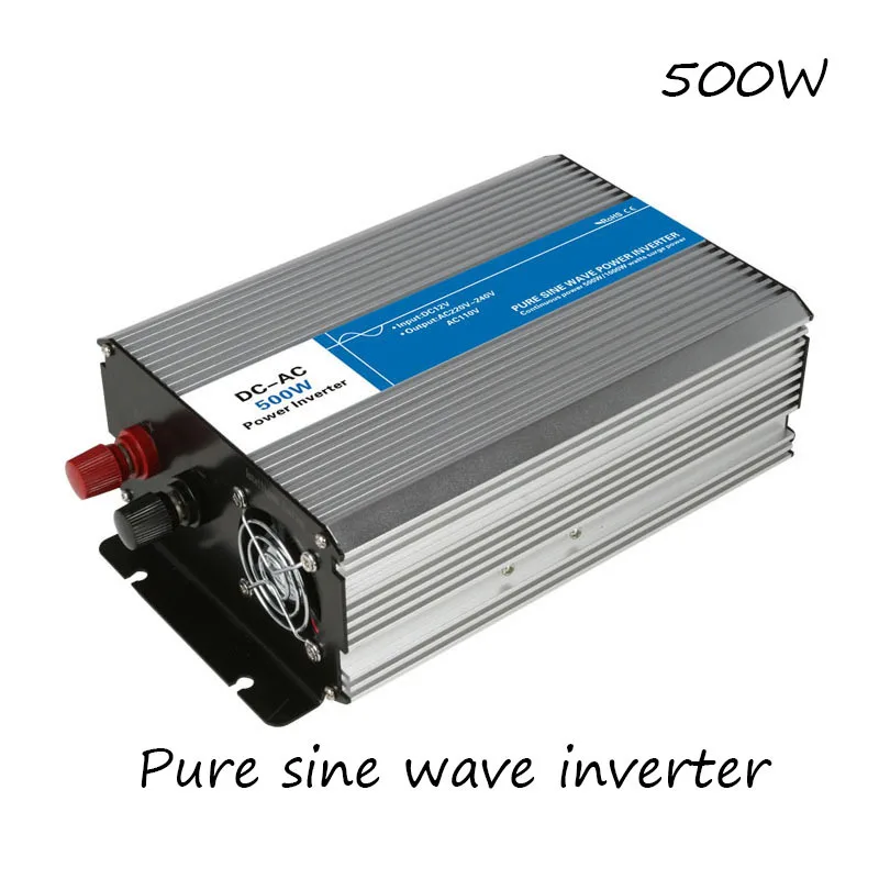 Dc-Ac Inverter A Onda Sinusoidale Pura Da 500W 12V A 220V Convertitori Tensione Off Grid Alimentatore Elettrico Led Display Digitale Usb Cina