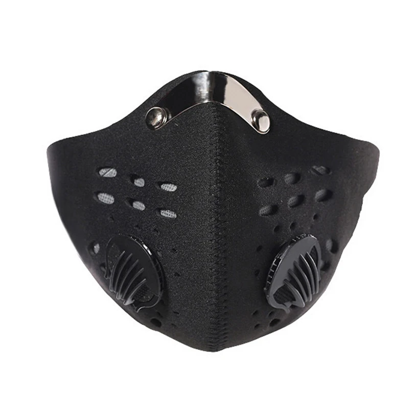 

Activated Carbon Anti Dust Bicycle Motorcycle Racing Ski Half Face Mask replaceable Military design mask cool A70