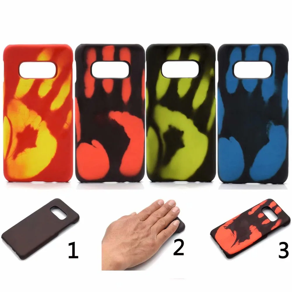 

Thermal Sensor Case Temperature Induction Sensitive Case For Samsung Galaxy S10 Lite /S10 plus Fundas Heat Sensor Hard Cover