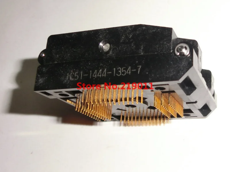 

QFP144 TQFP144 FQFP144 PQFP144 IC51-1444-1354-7 Yamaichi QFP IC Test Burn-in Socket Programming Adapter 0.5mm Pitch