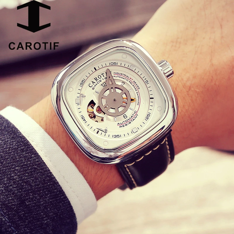 Carotif Sport Watches Men Luxury Top Brand New Fashion Men S Big Designer Automatic Mechanical Male Wristwatch Relogio Masculino Mechanical Watches Aliexpress