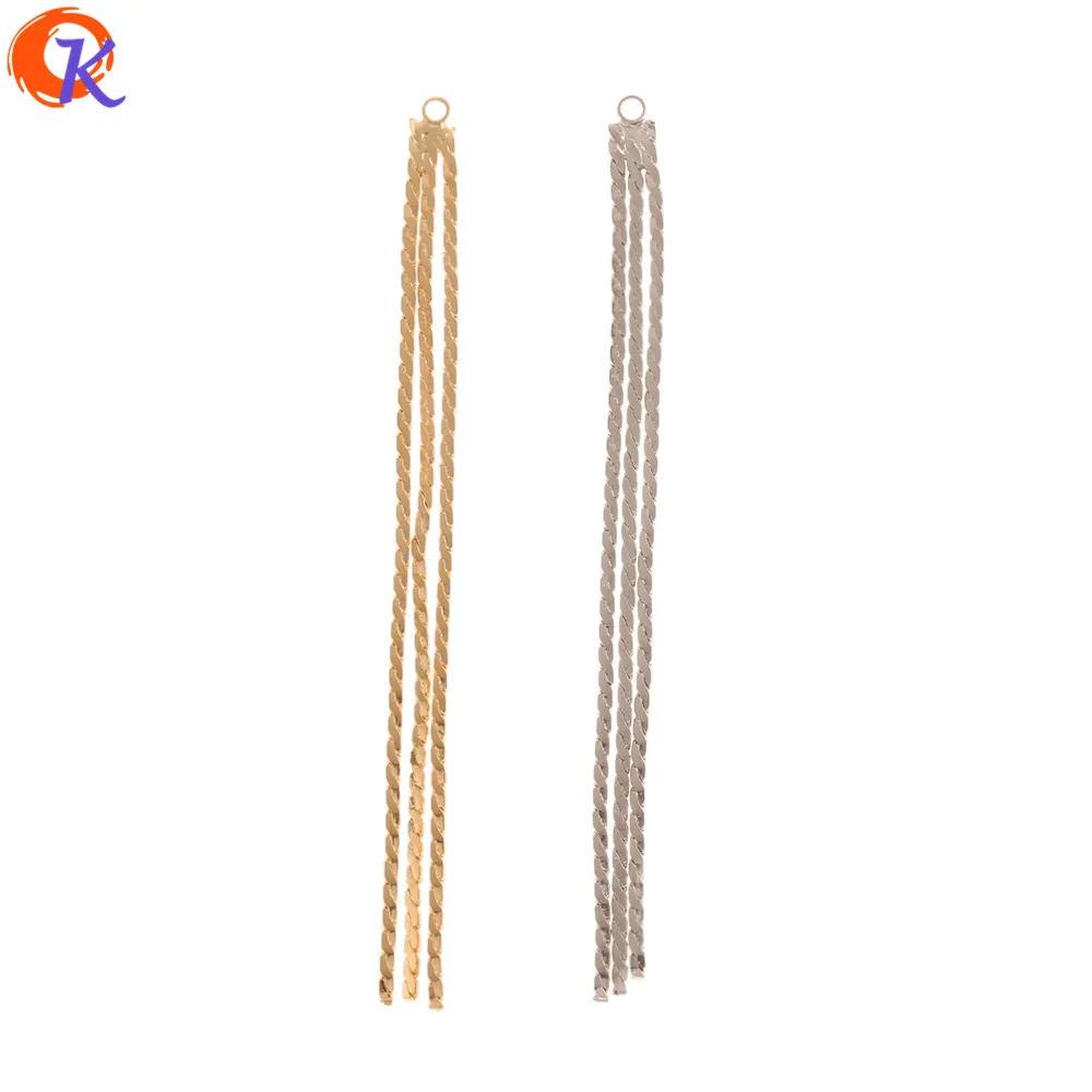 Cordial Design 30Pcs 3*61MM Jewelry Accessories/Hand Made/Chain Tassels/Genuine Gold Plating/DIY Earring Making/Jewelry Findings | Украшения