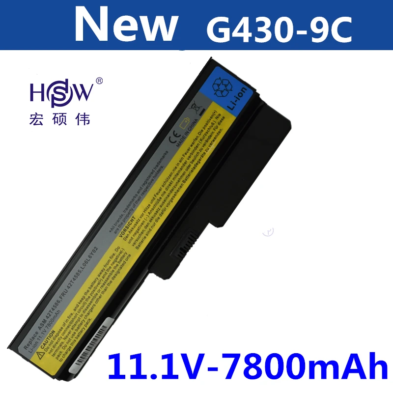

HSW Laptop Battery for lenovo G550 G430 G450 G530 N500 G430 Z360 L06L6Y02 L08L6C02 L08O6C02 L08S6C02 L08S6Y02 51J0226 57Y6266