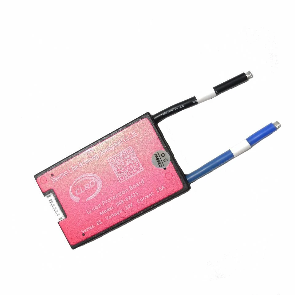 6S 15A 40A PCM/PCB/BMS для 24V 18650 литиевых батарей электрического велосипеда и скутера