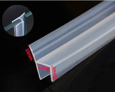 Lueao Cqinju-Shower Seal 1M 6-12mm F U H Shape Glass Door Seals Silicone Rubber Shower Room Door Window Glass Seal Strip Weatherstrip Shape : F, Thickness : 8mm Easy to Install Lueao Cqinju-Shower Seal 1M 6-12mm F U H Shape Glass Door Seals Silicone Rubber Shower Room Door Window Glass Seal Strip Weatherstrip Shape : F, Thickness : 8mm Easy to Install
