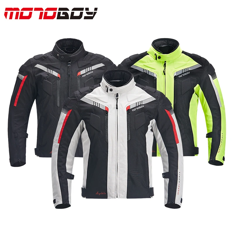 Мотоциклетная куртка MOTOBOY Всесезонная водонепроницаемая с теплой подкладкой|jacket