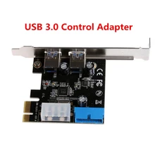 PCI Express USB 3 0 2 порта передняя панель с 4 контактной и 20 картой