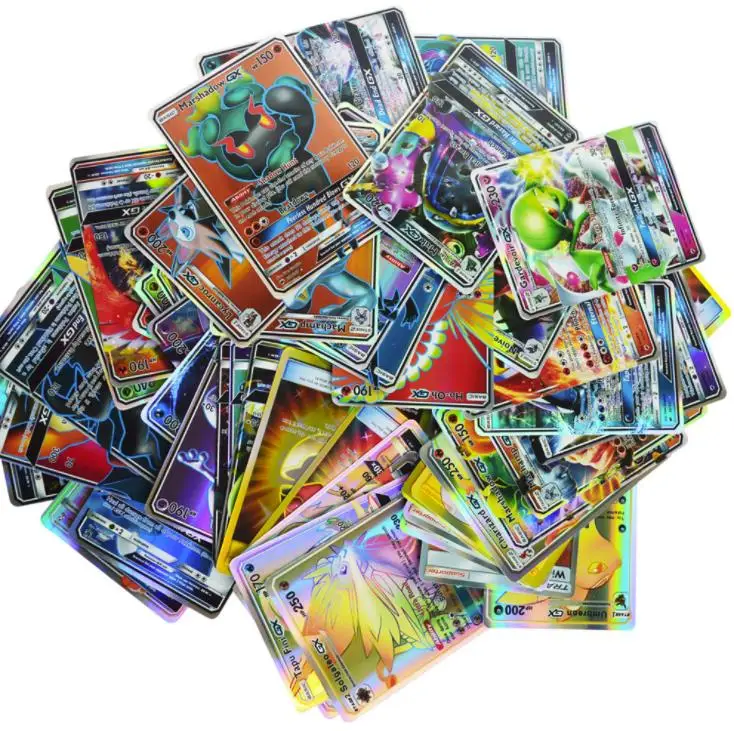 200 шт GX EX MEGA pokemones карты игры битва карт 324 шт торговые карты игры Детские игрушки