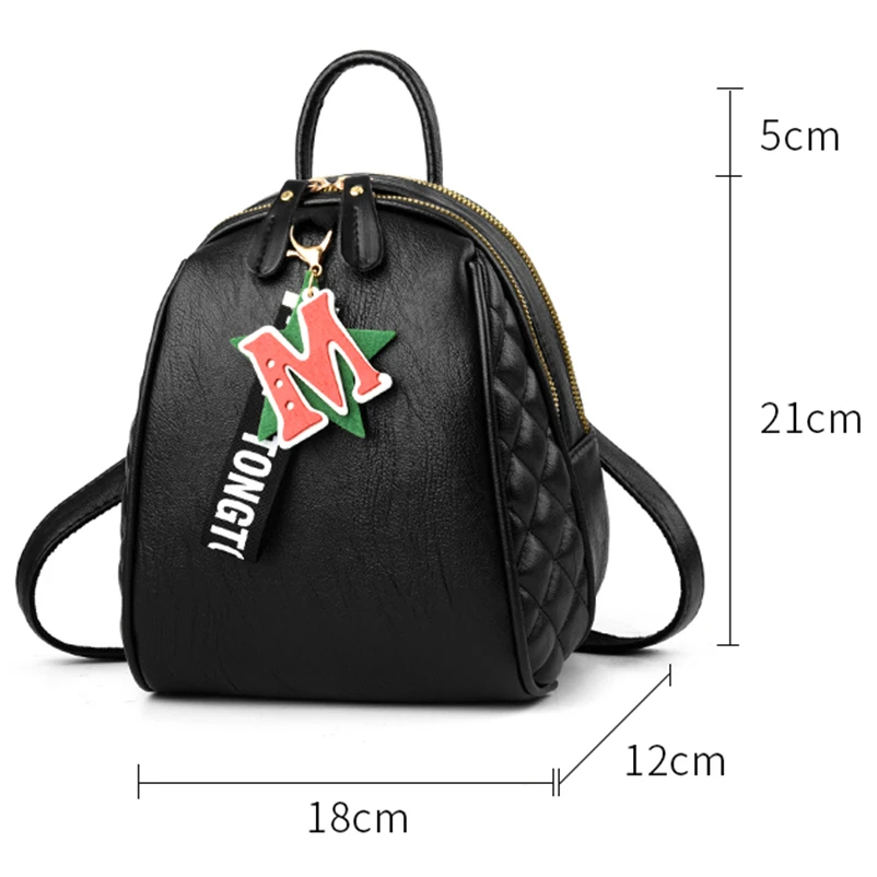 Nevenka Women Leather Backpack Tassel Female Travel Backpack Black Handle Backpacks for Girls School Bag Summer Backpacks 201815