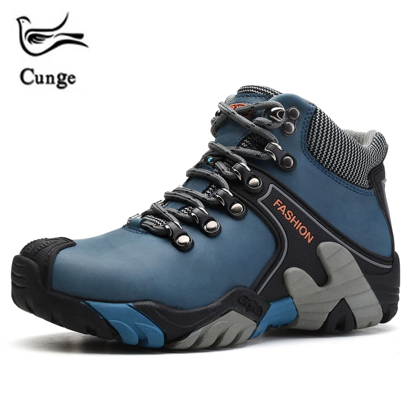 

CUNGE NEW COUPLE mountain climbing sneakers hiking outdoor trekking keep warming shoes