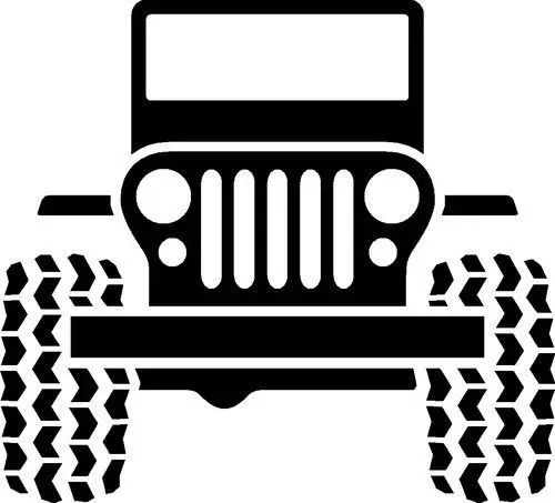 [WZH006] Автомобильный стикер чехол для Jeep Wrangler TJ YJ Mud Muding забавная виниловая