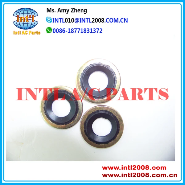 Шайбы герметизация/прокладка szie 33,2x15,5x3 мм цвет серебристый