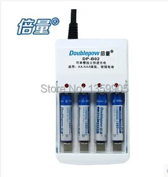 

AA/AAA four slot charger+4 PCS AAA1250 mahrechargeable batteries Section rechargeable battery suits