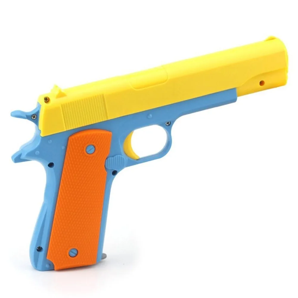 Children's Pistol Toy Guns Soft Bullet Plastic Revolver Kids Outdoor Fun Game Shooter Toy Safety (4)