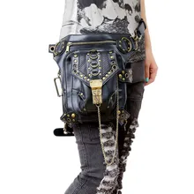 Lady Pockets Wholesale Retro Messenger Bag Punk Men Women's High Quality PU Leather Travel Leg Bag Women Shoulder Waist Packs Lady Pockets Wholesale Retro Messenger Bag Punk Men Women's High Quality PU Leather Travel Leg Bag Women Shoulder Waist Packs
