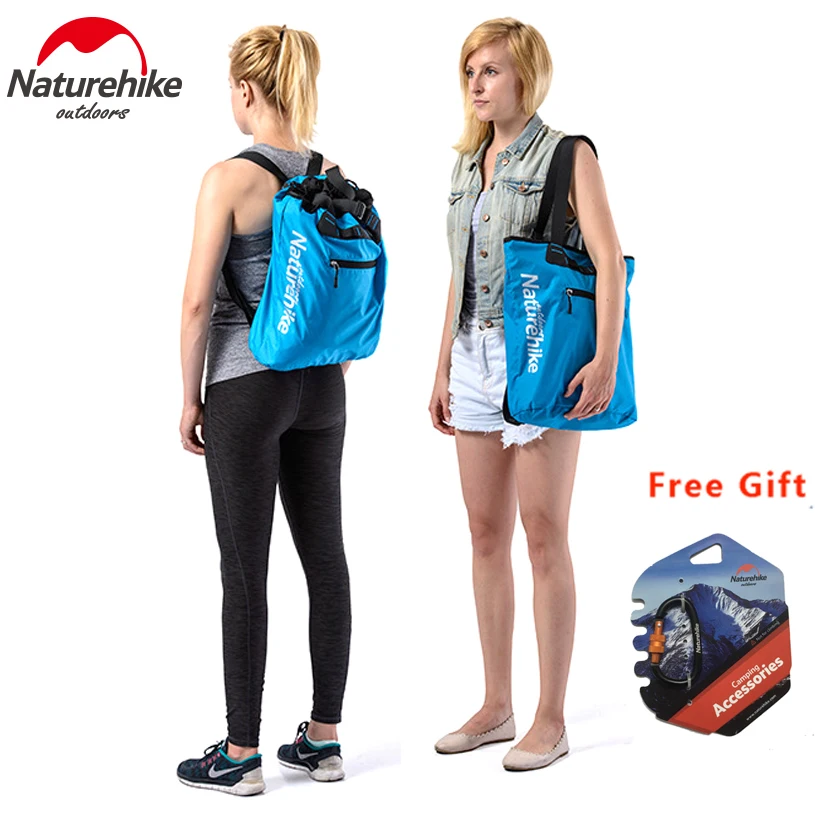 

2018 NatureHike Multiple Uses Running Backpack 15 L Sport Bag Small Running Backpacks Women Portable NH16Y015-T